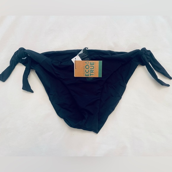VOLCOM black bikini bottoms size L NWT - Picture 1 of 6